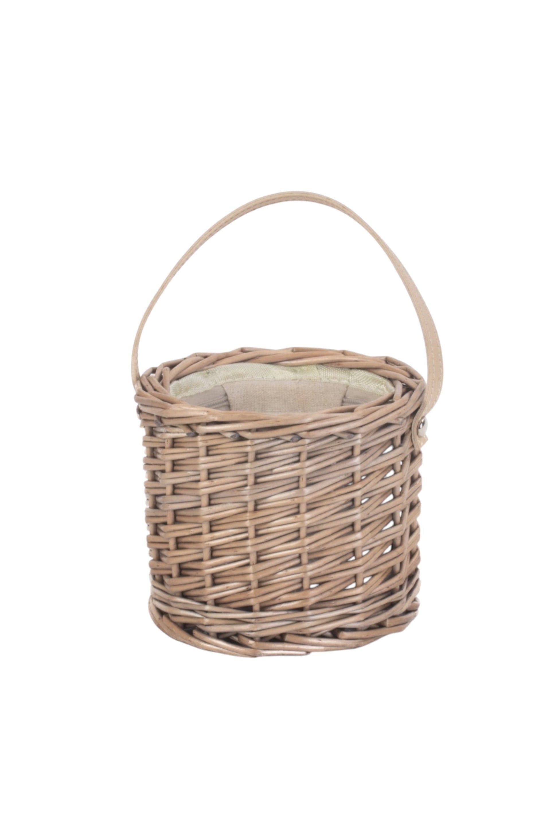  M81D7F Wicker Antique Wash Mini Ice Basket