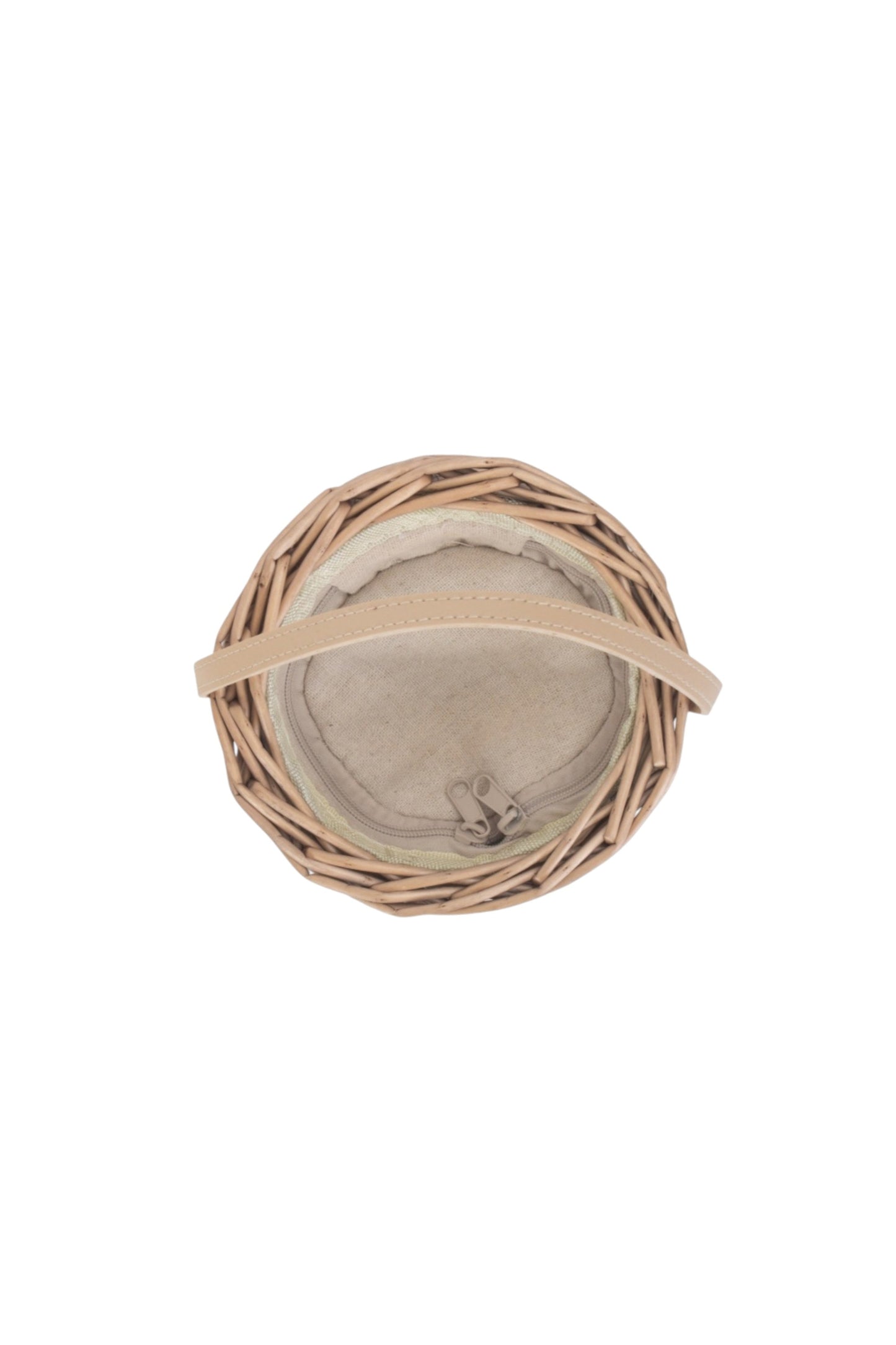  M81D7F Wicker Antique Wash Mini Ice Basket