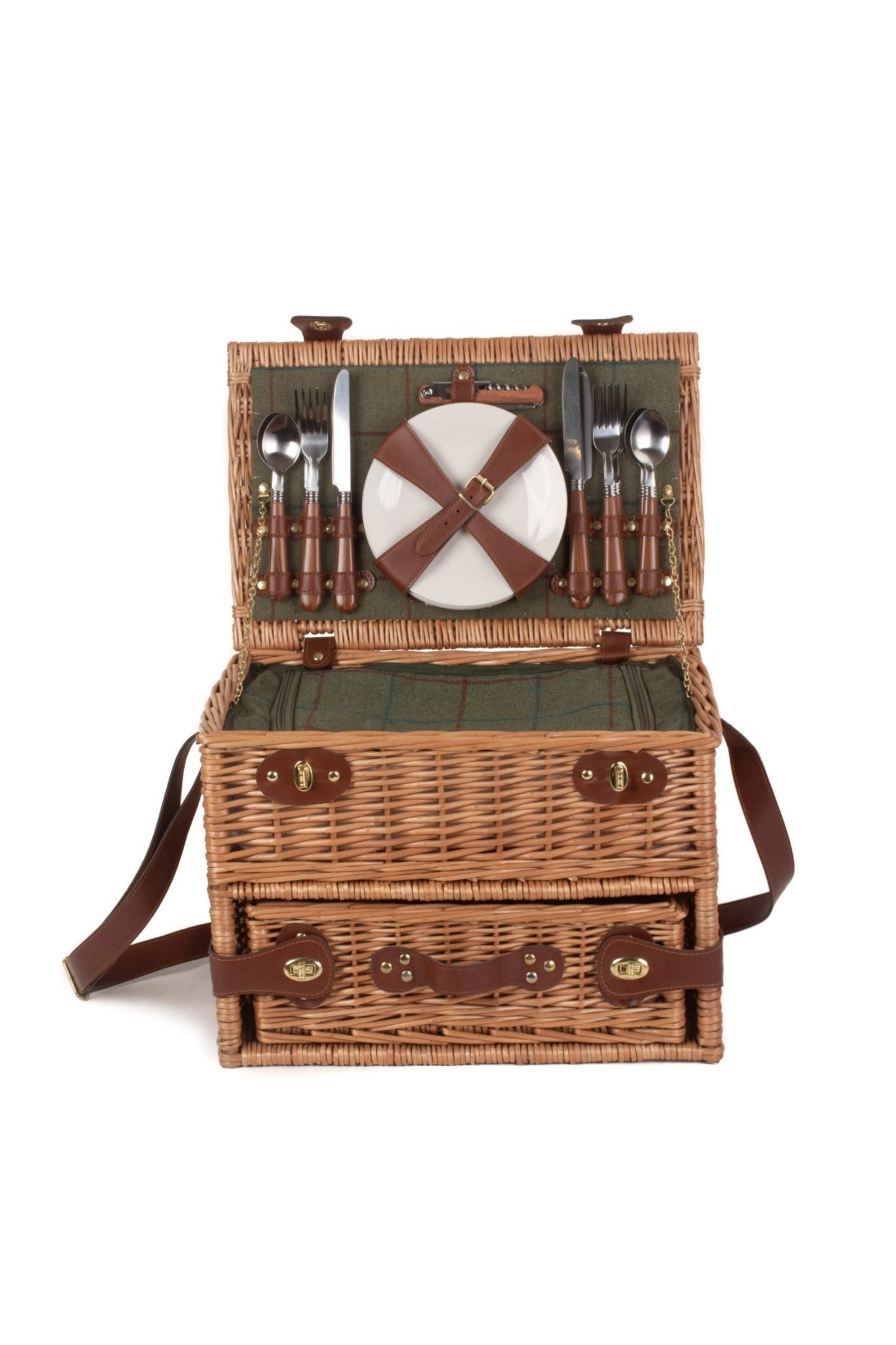  M81F33 4 Person Fitted Picnic Basket With Drawers