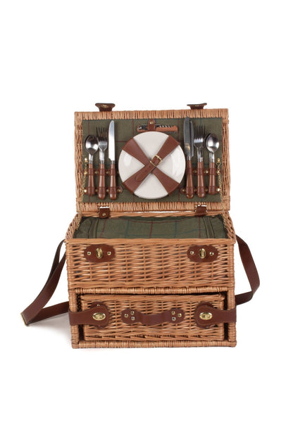  M81F33 4 Person Fitted Picnic Basket With Drawers