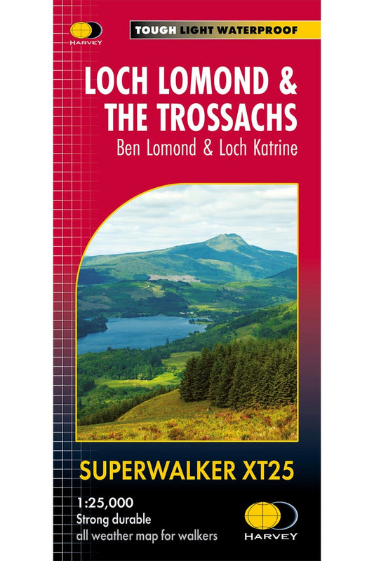  M83C6F Loch Lomond & The Trossachs Superwalker Map