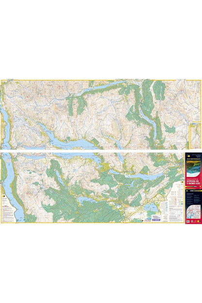  M83C6F Loch Lomond & The Trossachs Superwalker Map