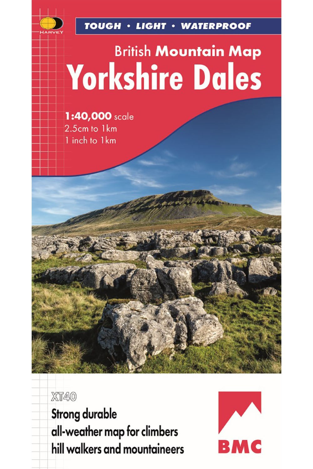  M84066 Yorkshire Dales British Mountain Map