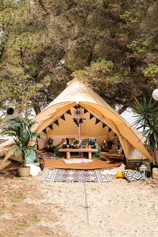  6m Star Bell Tent Canvas 285gsm
