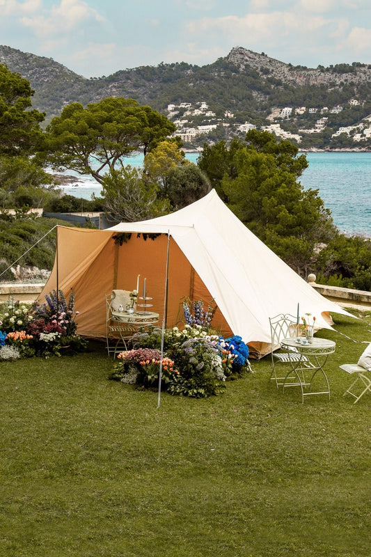  5x4m Tucana Tent Single Door Canvas 285gsm