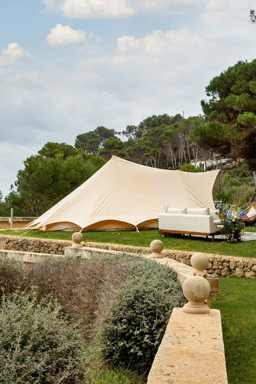  5x4m Tucana Tent Single Door Canvas 285gsm