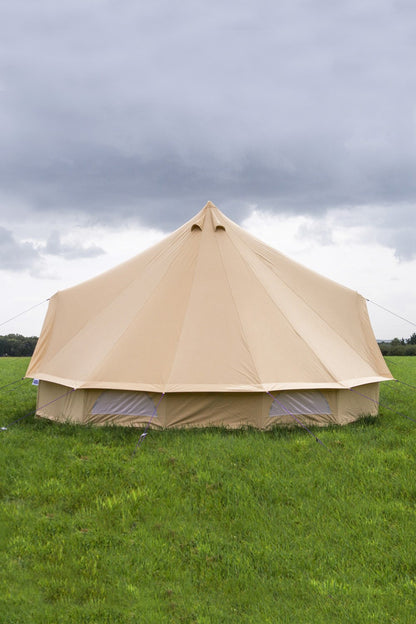  6m Bell Tent Double Door Canvas 285gsm