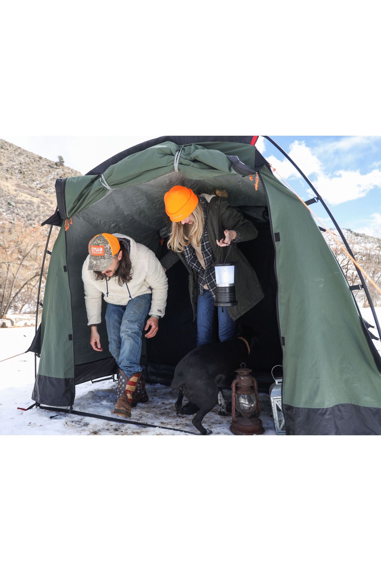  Tri 3 Man Heavy Duty Insulated Tent