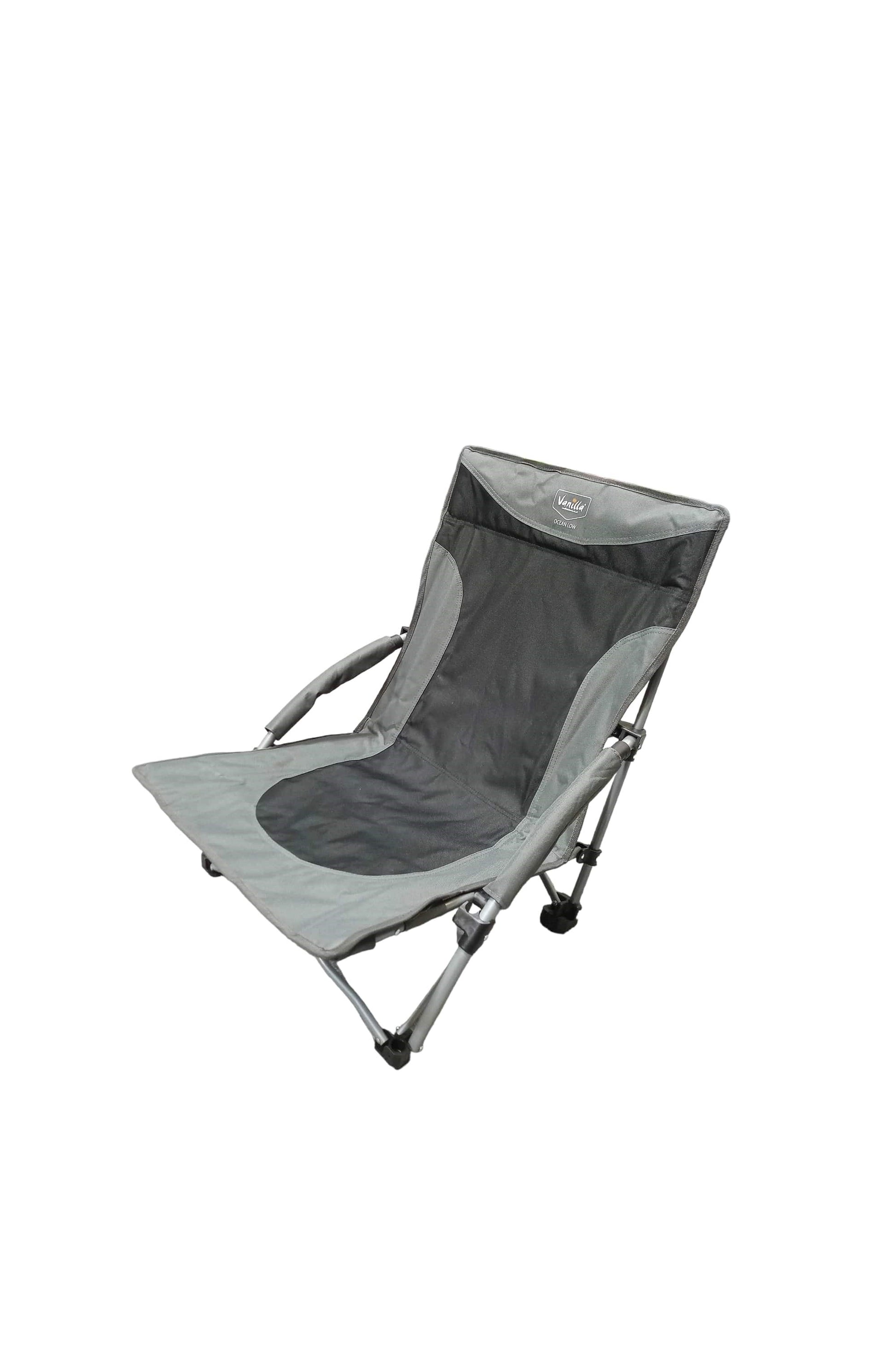  Ocean Low Folding Beach Chair Charcoal