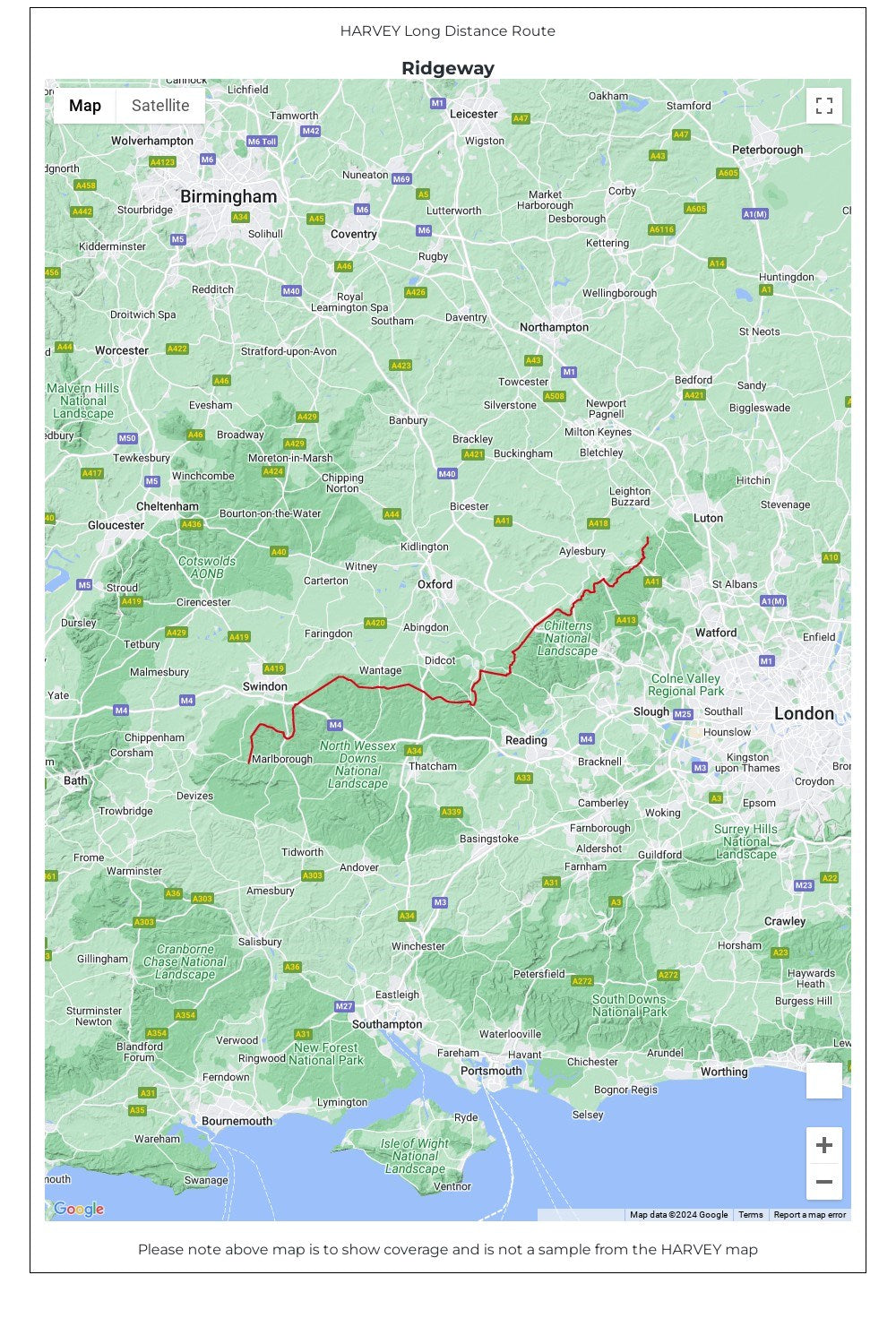 M8D215 Ridgeway Trail Map