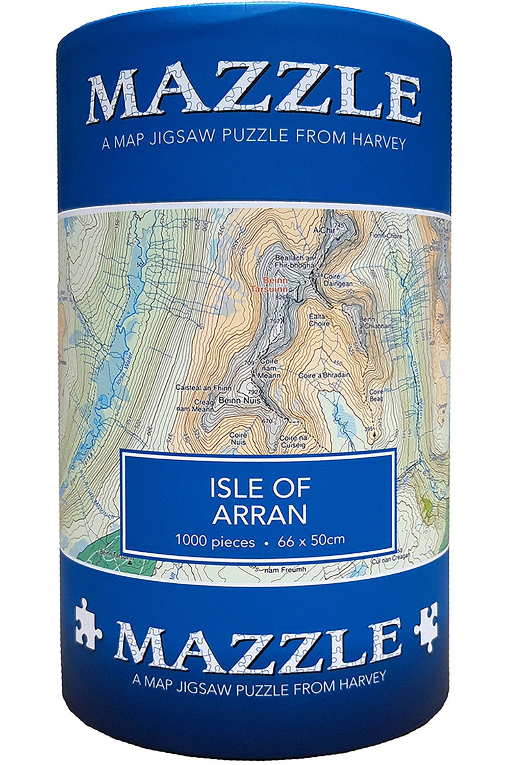  M8D936 Map Jigsaw Puzzle Isle Of Arran