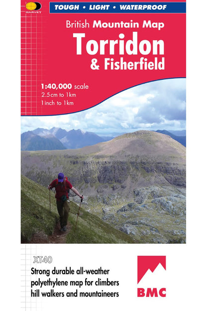  M8FA0A Torridon & Fisherfield British Mountain Map