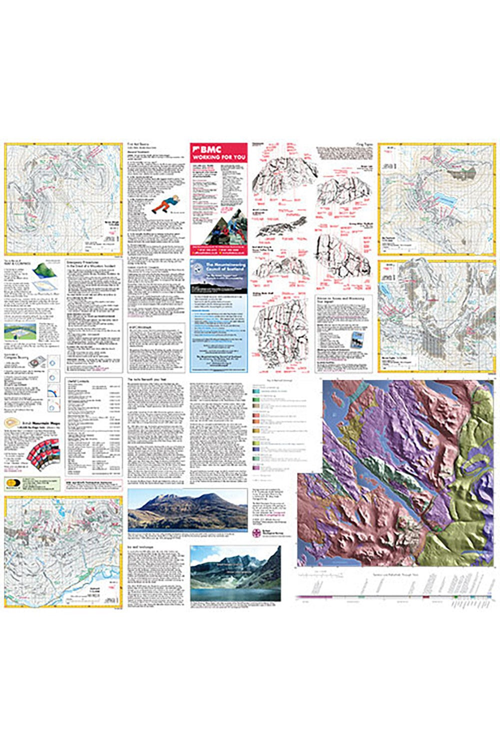  M8FA0A Torridon & Fisherfield British Mountain Map