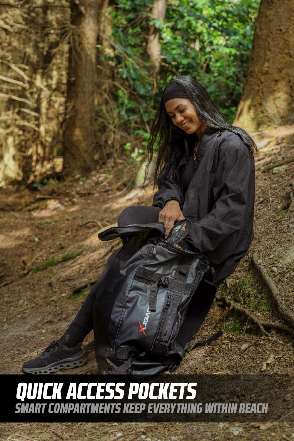  M90055 60L Heavy Duty Waterpoof Rucksack