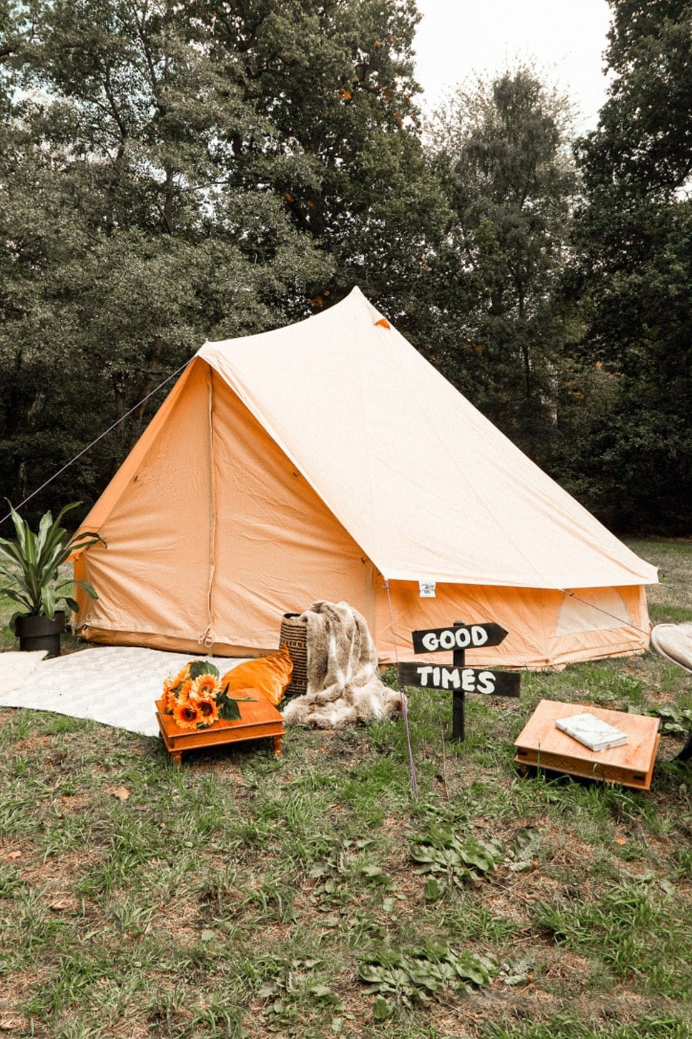  4m Bell Tent Canvas 285gsm