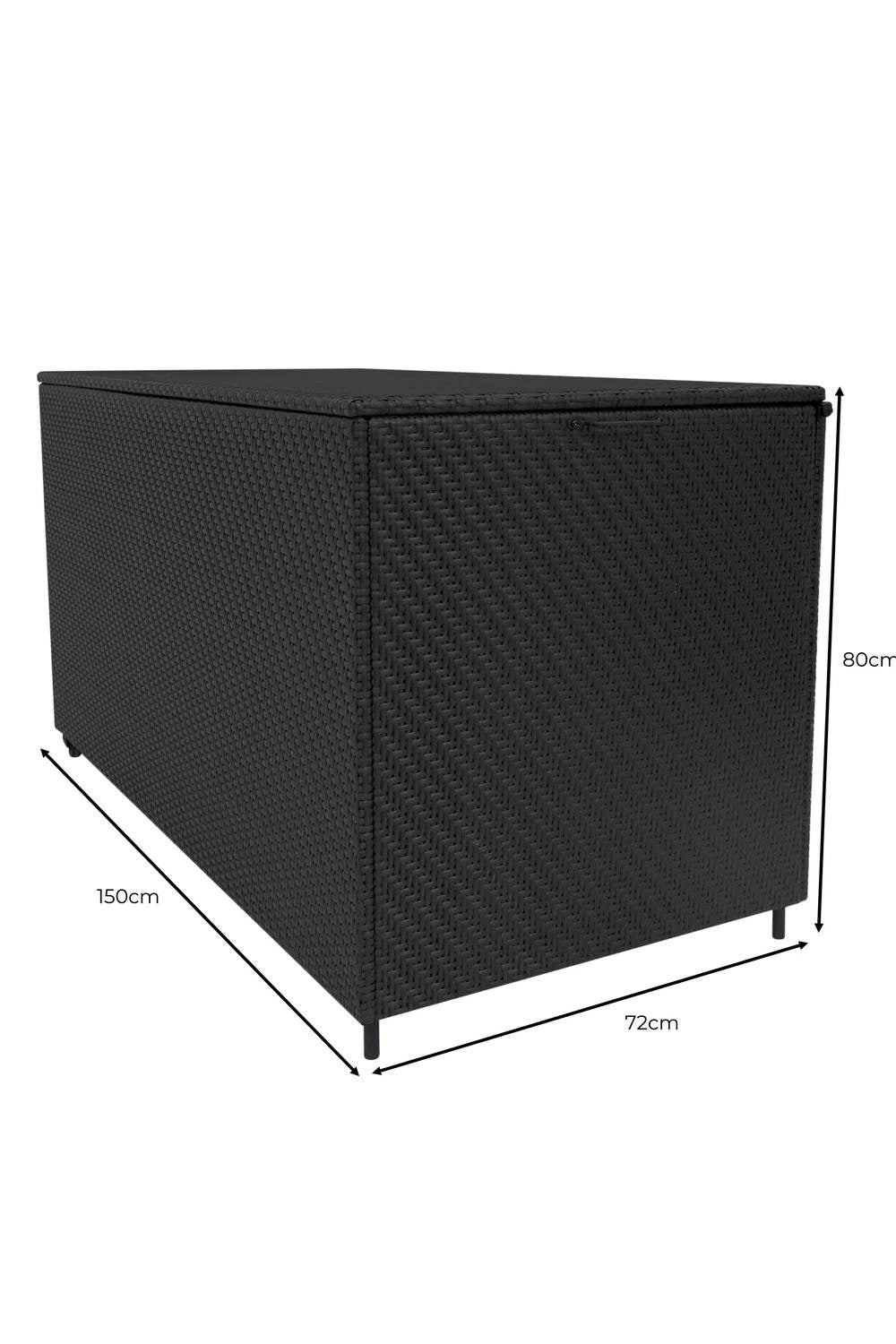  M91B12 Rattan Modular 6 Piece Set & 700L Storage Box