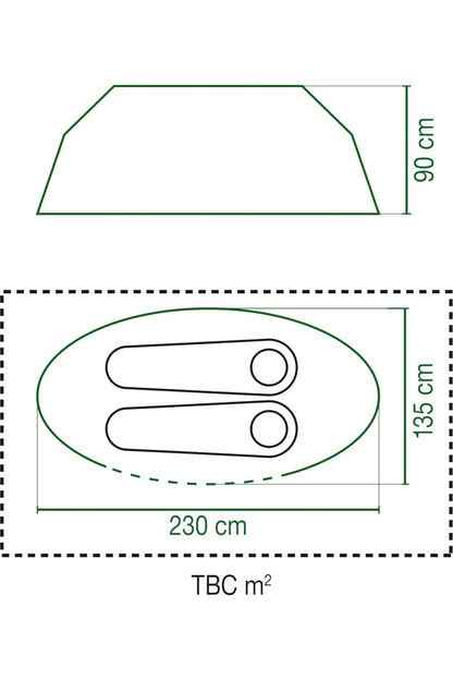 Coleman M91D7F Galiano 2 Man Tent