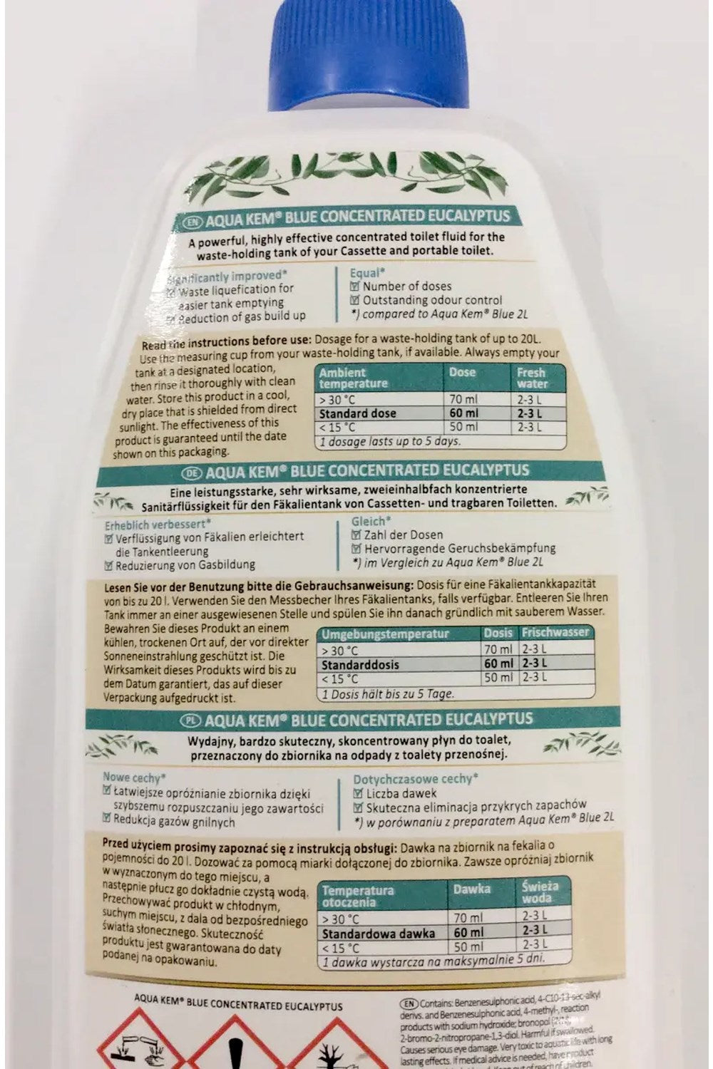 Thetford M95A38 Aqua Kem Eucalyptus Concentrate