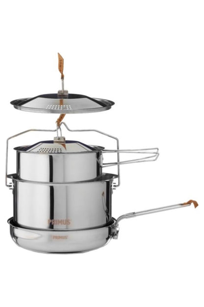 Primus M95D7F Campfire Stainless Steel Large Cookset