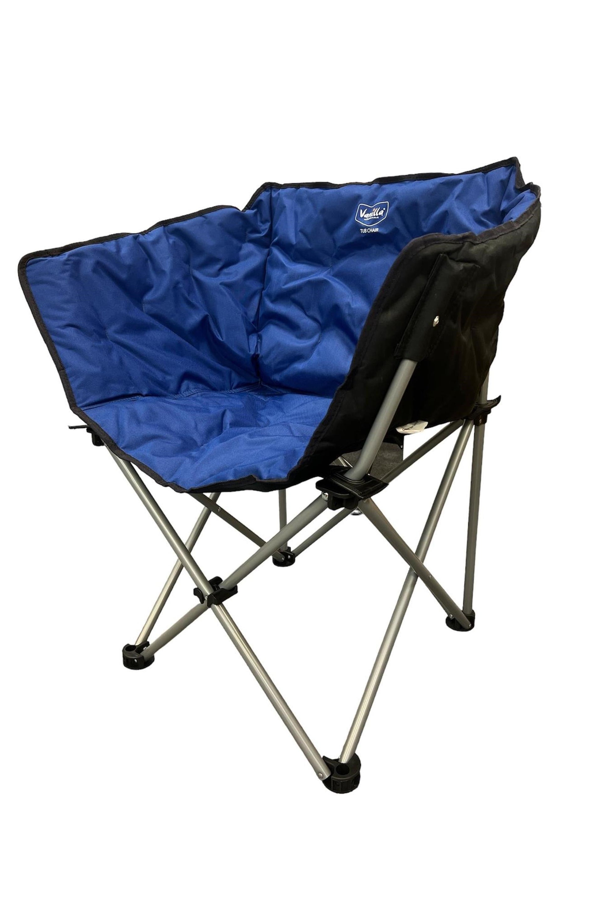  M96B87 Tub Folding Camping Chair Blue