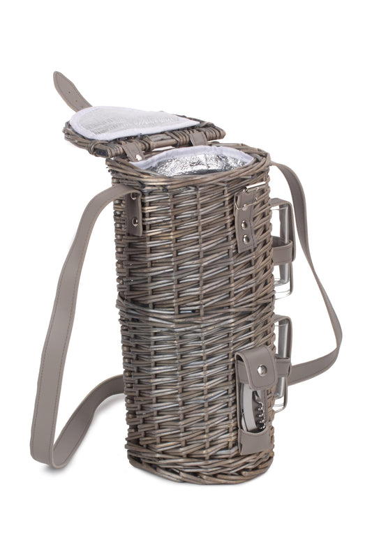  M970BA Single Bottle 2 Shot Glass Carrier