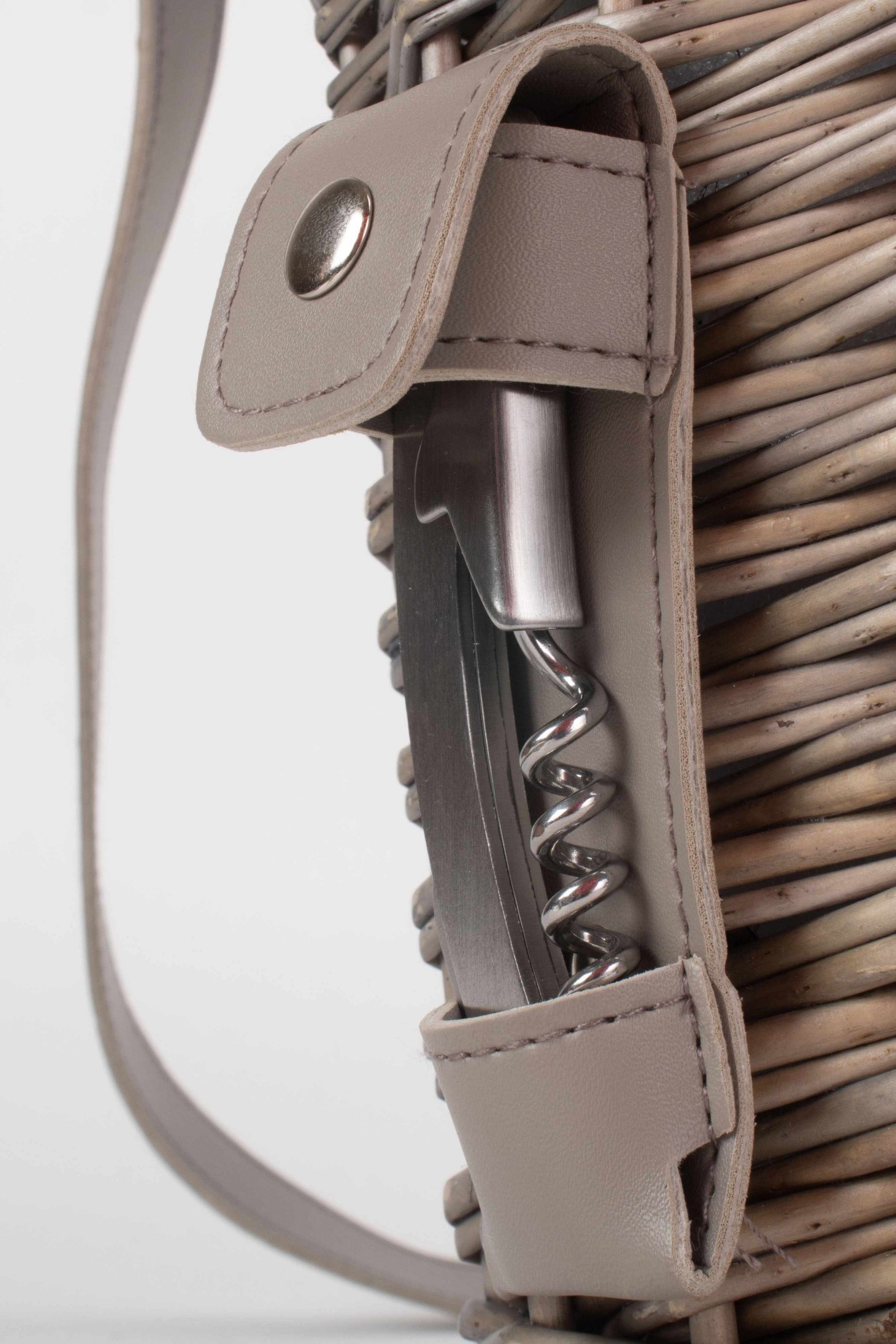  M970BA Single Bottle 2 Shot Glass Carrier