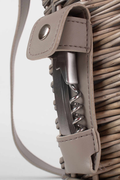  M970BA Single Bottle 2 Shot Glass Carrier