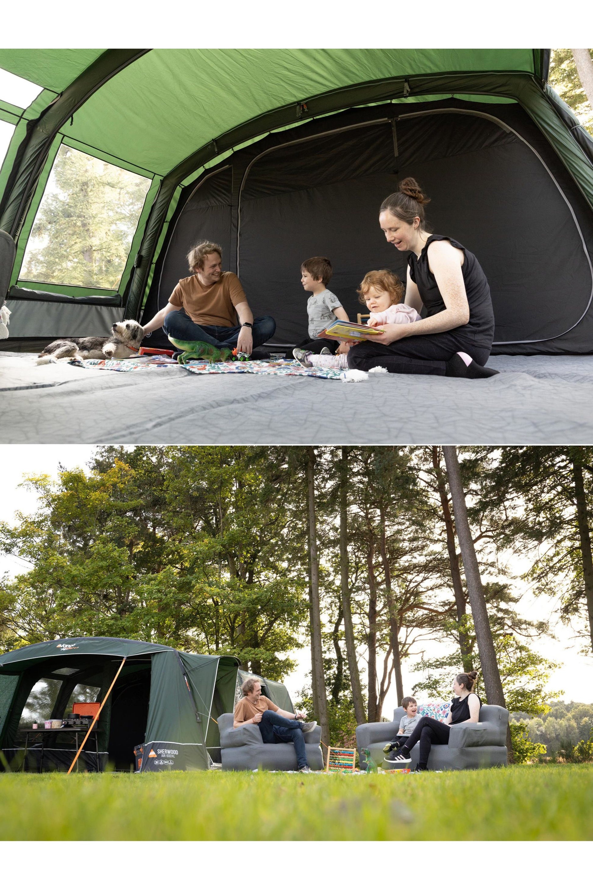 Vango M975CF Sherwood Air 600XL Tent (6 Person)