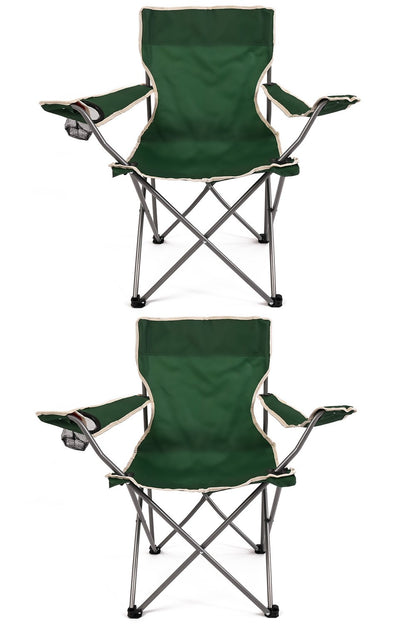  M97625 Captains Camping Chair Twin Pack