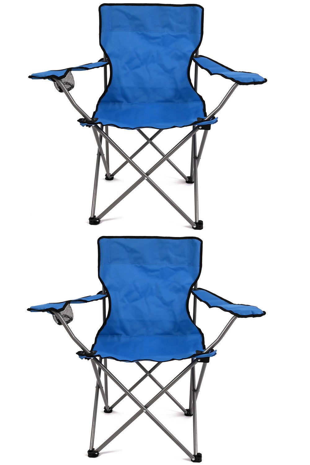  M97625 Captains Camping Chair Twin Pack