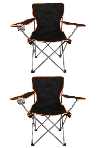  M97625 Captains Camping Chair Twin Pack