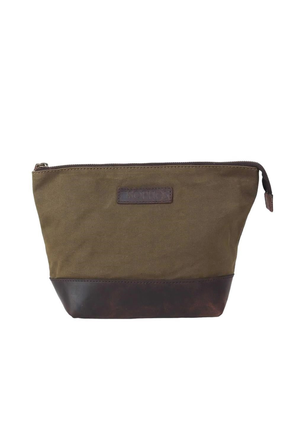  M97D42 Waxed Canvas Triangle Washbag