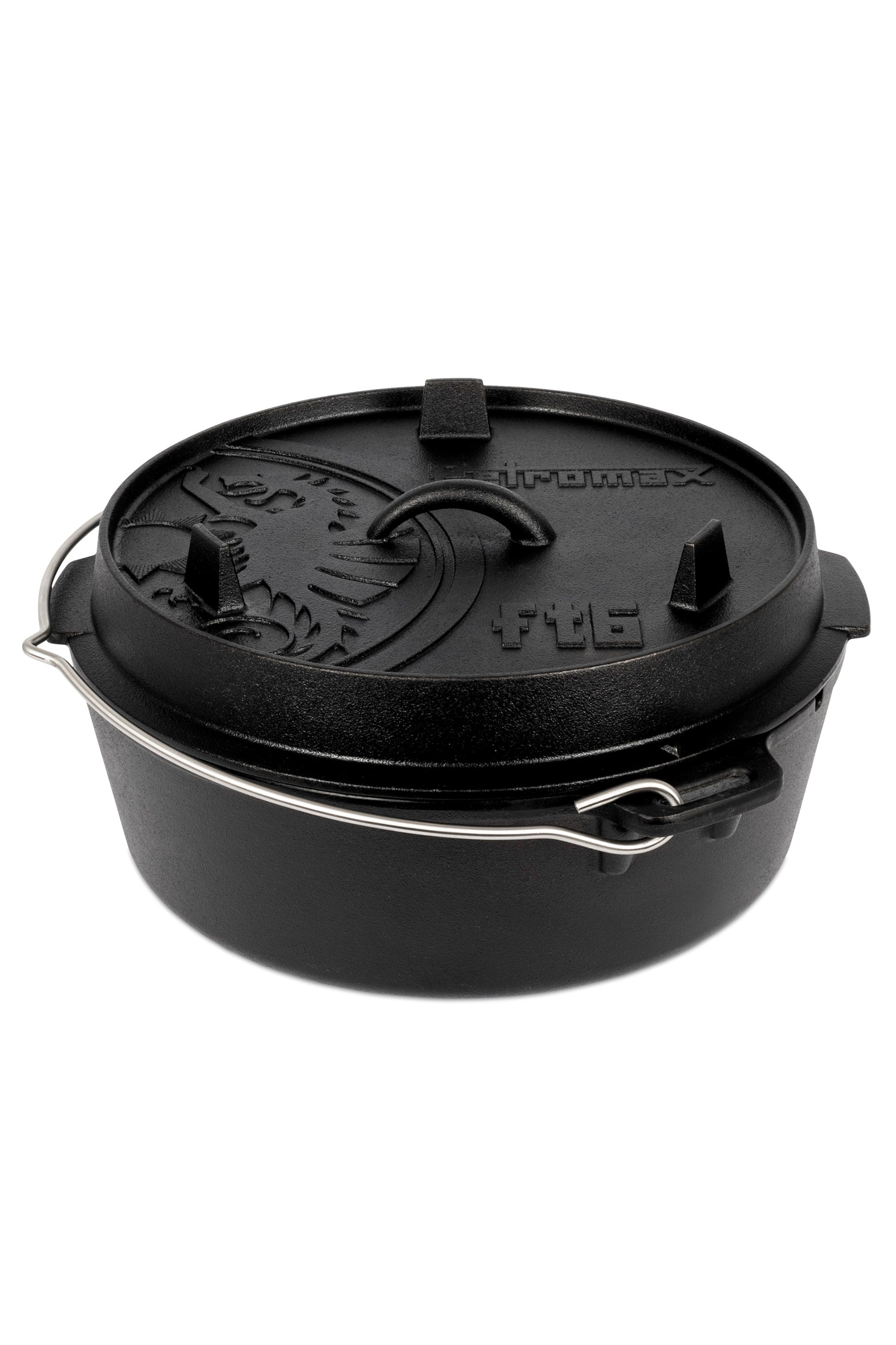 Petromax M98A7C 5.5L Cast Iron Dutch Oven