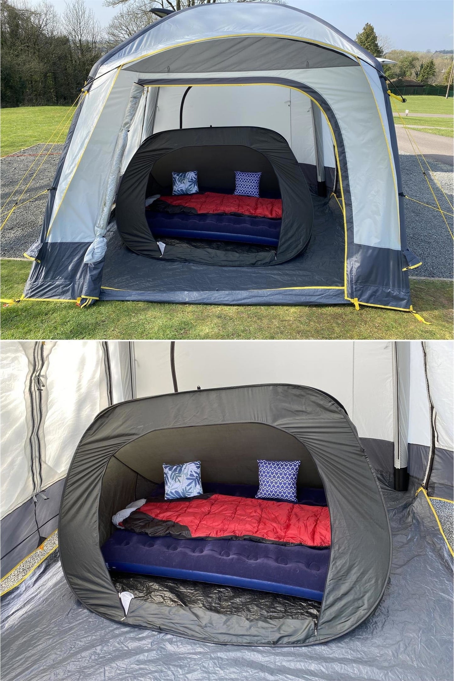  M9B787 3 Berth Pop Up Inner Tent
