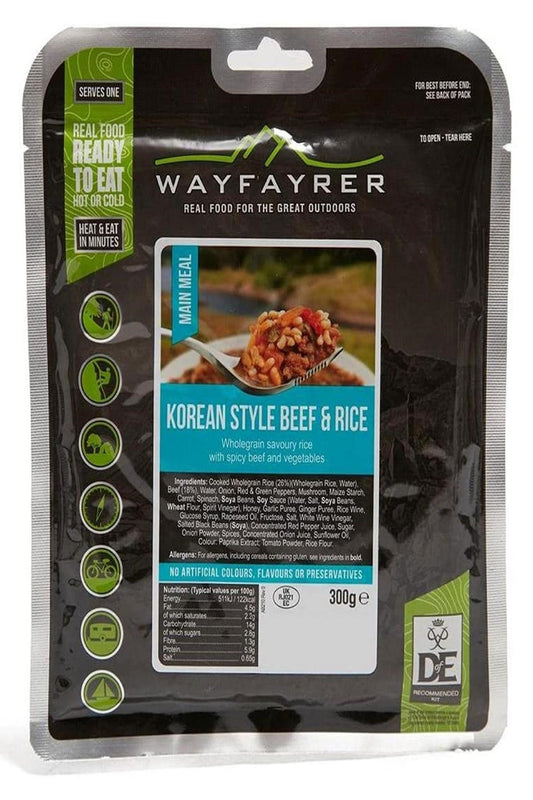  Korean Style Beef & Rice Pasta 300g Camping Food