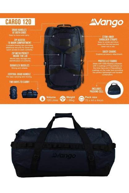 Vango M9CCDD Cargo 120 Carry Bag (120 Litres)