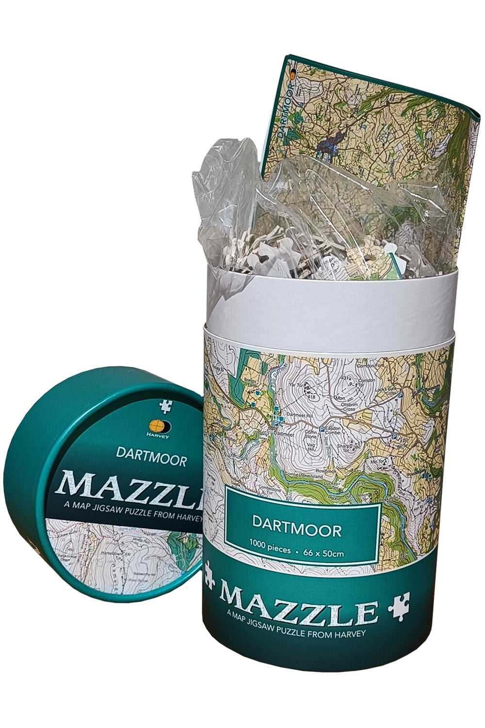  M9E139 Map Jigsaw Puzzle Dartmoor