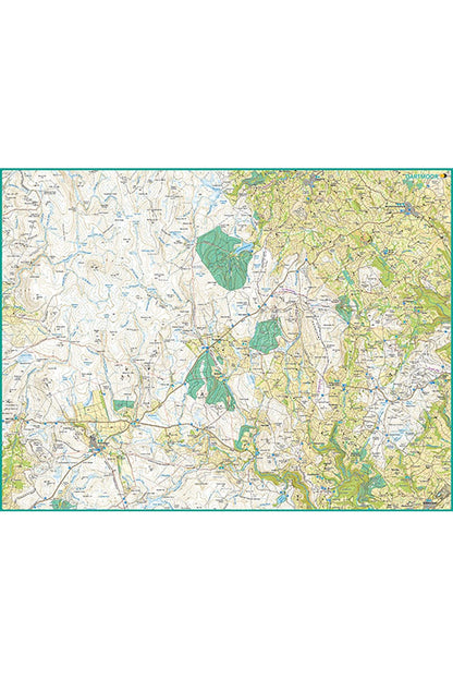  M9E139 Map Jigsaw Puzzle Dartmoor
