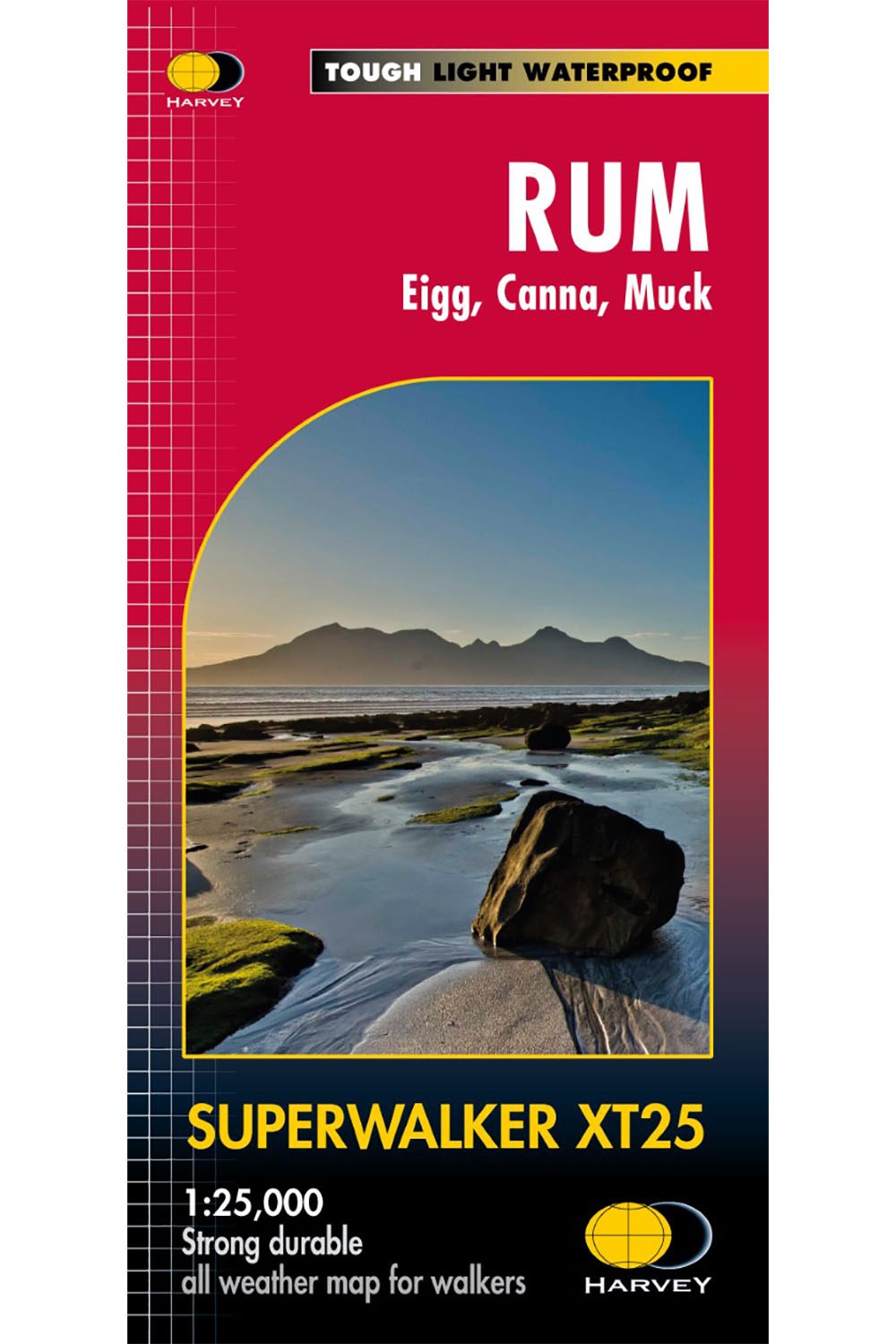  M9E991 Rum, Eigg, Canna, Muck Superwalker Map