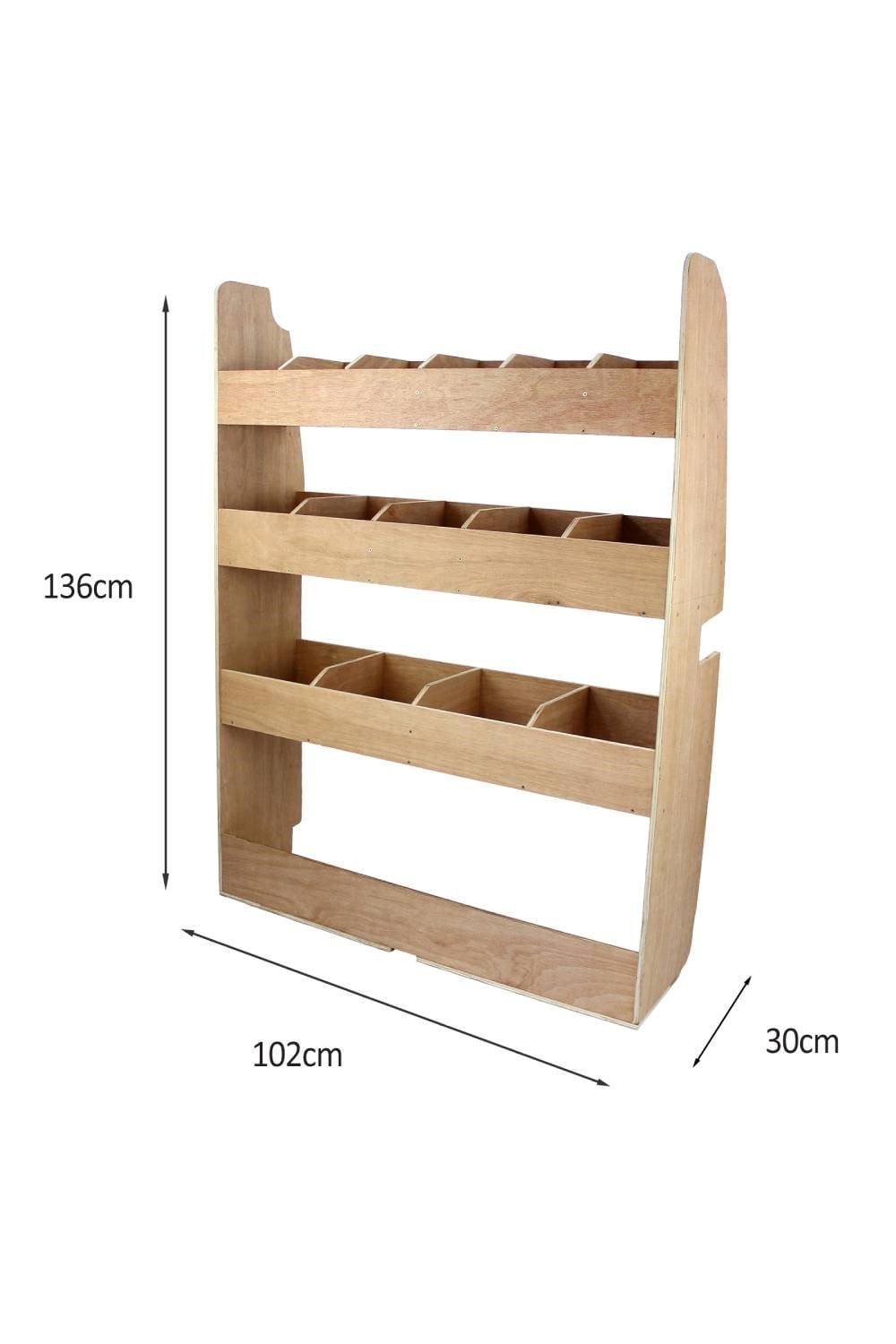  M9F254 11m2 Camper Lining & Ford Transit Custom SWB Rack