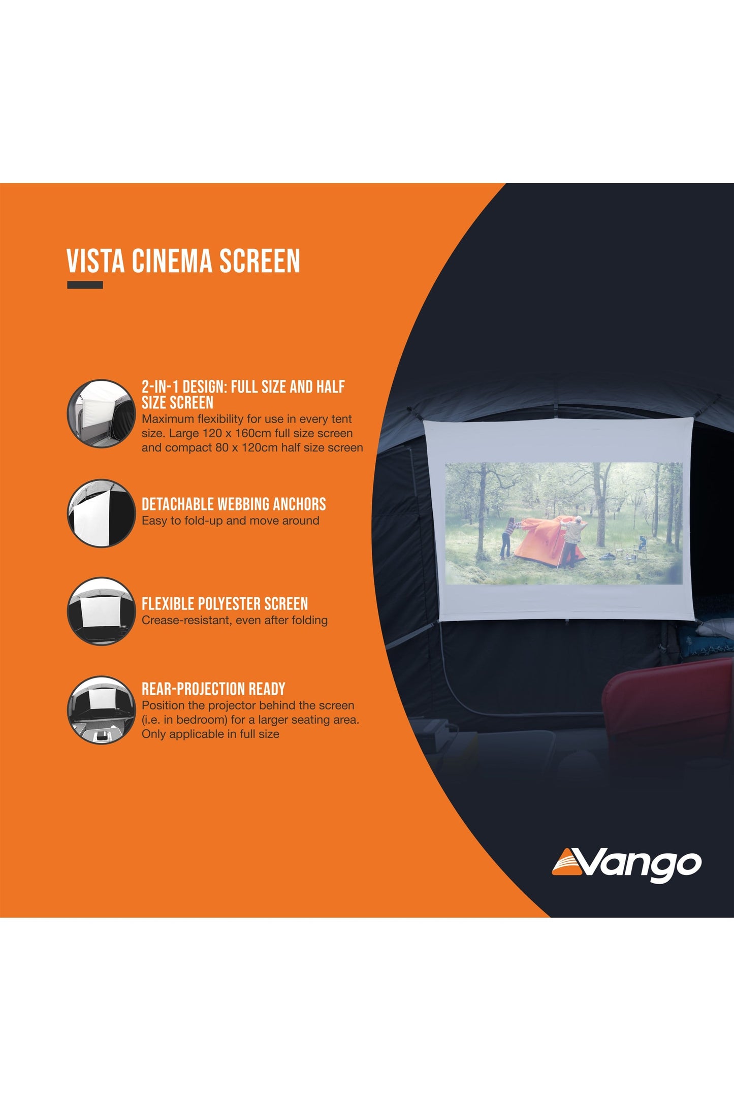Vango M9FF1A Vista Cinema Screen