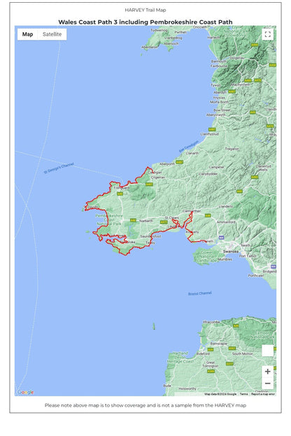  MA0646 Wales Coast Path 3 Trail Map