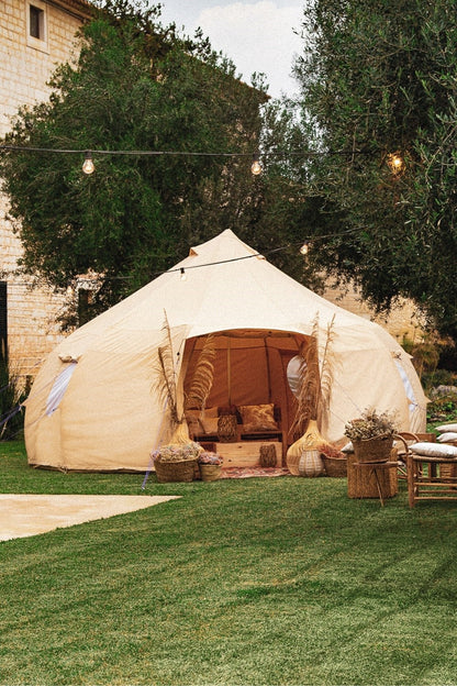  6m Luna Bell Tent Canvas Lite 200gsm