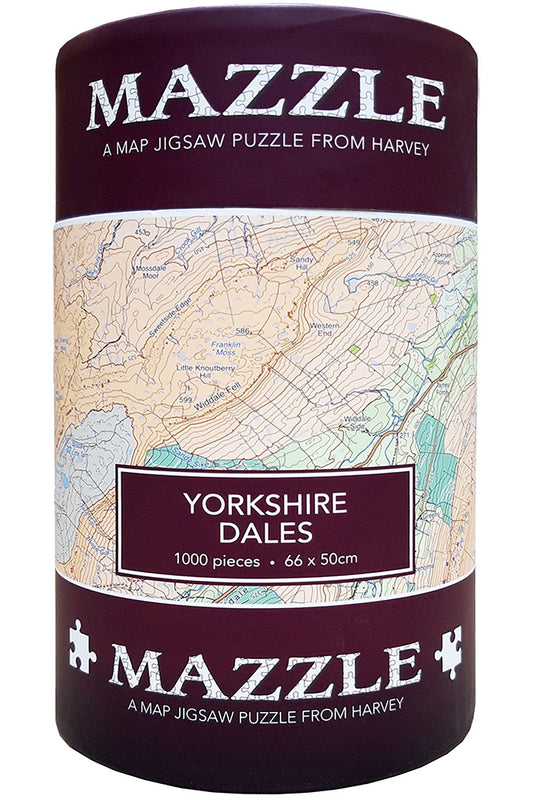  MA4568 Map Jigsaw Puzzle Yorkshire Dales