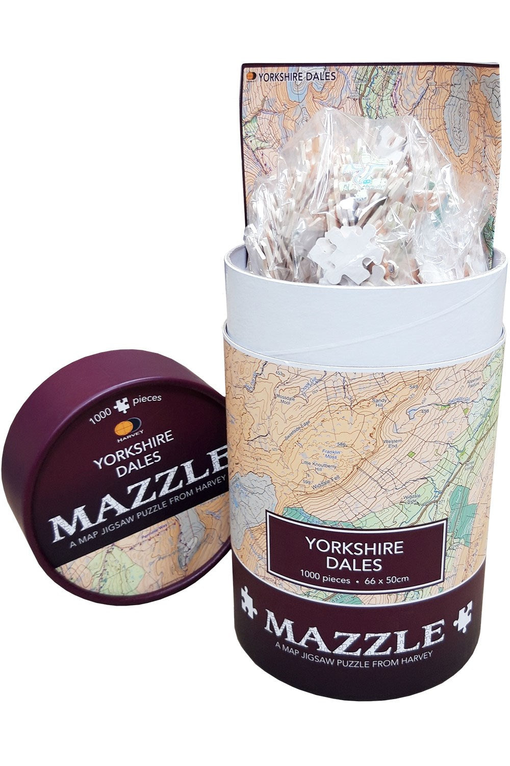  MA4568 Map Jigsaw Puzzle Yorkshire Dales