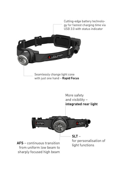 Ledlenser MA4E02 H8R Special Edition Rechargeable LED Head Torch