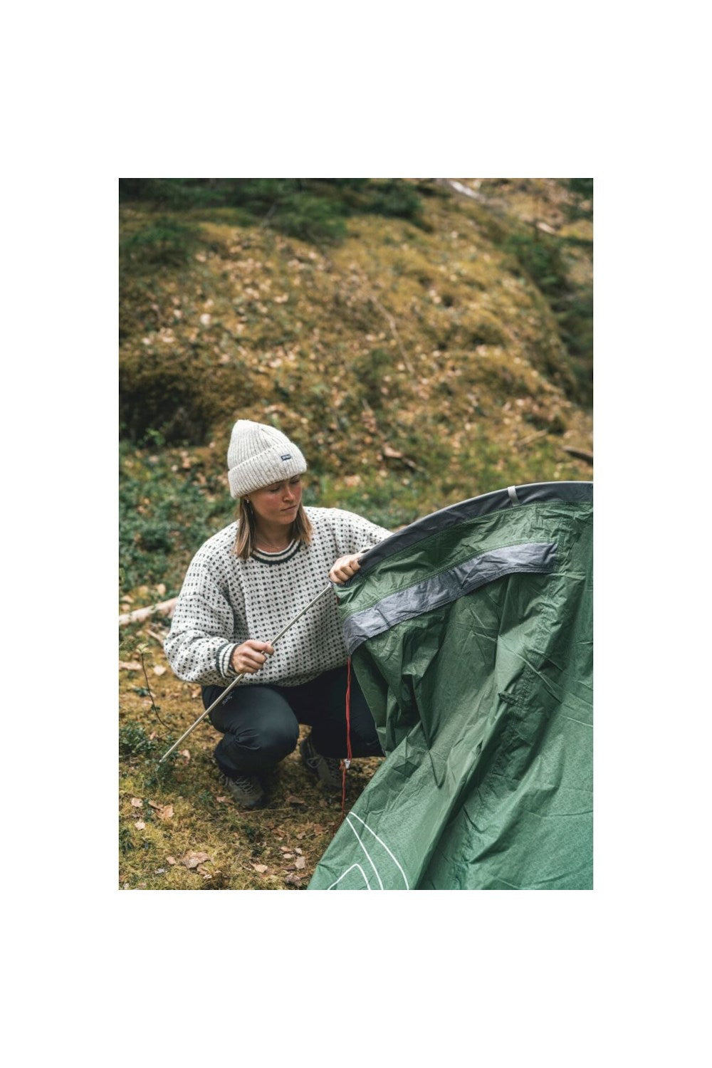 Robens MA4FDB Cress 1 Pro Poled Tunnel Tent (1 Person)