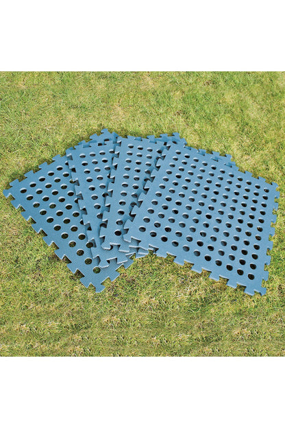  Versa-Tile Camping Flooring With 8 Edges 4-Pack
