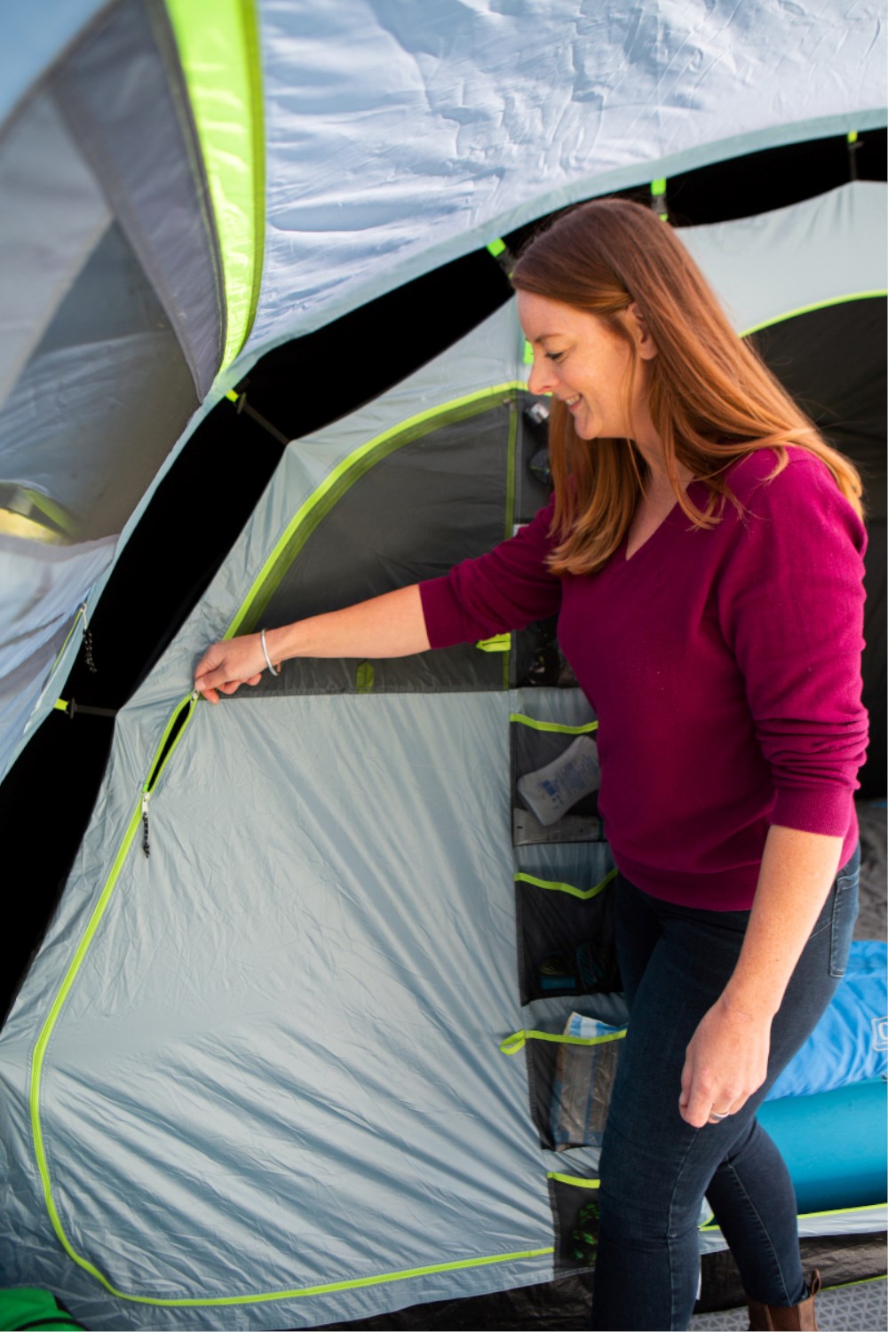 Coleman MA7A95 Meadowood 4L 4 Man Blackout Tent