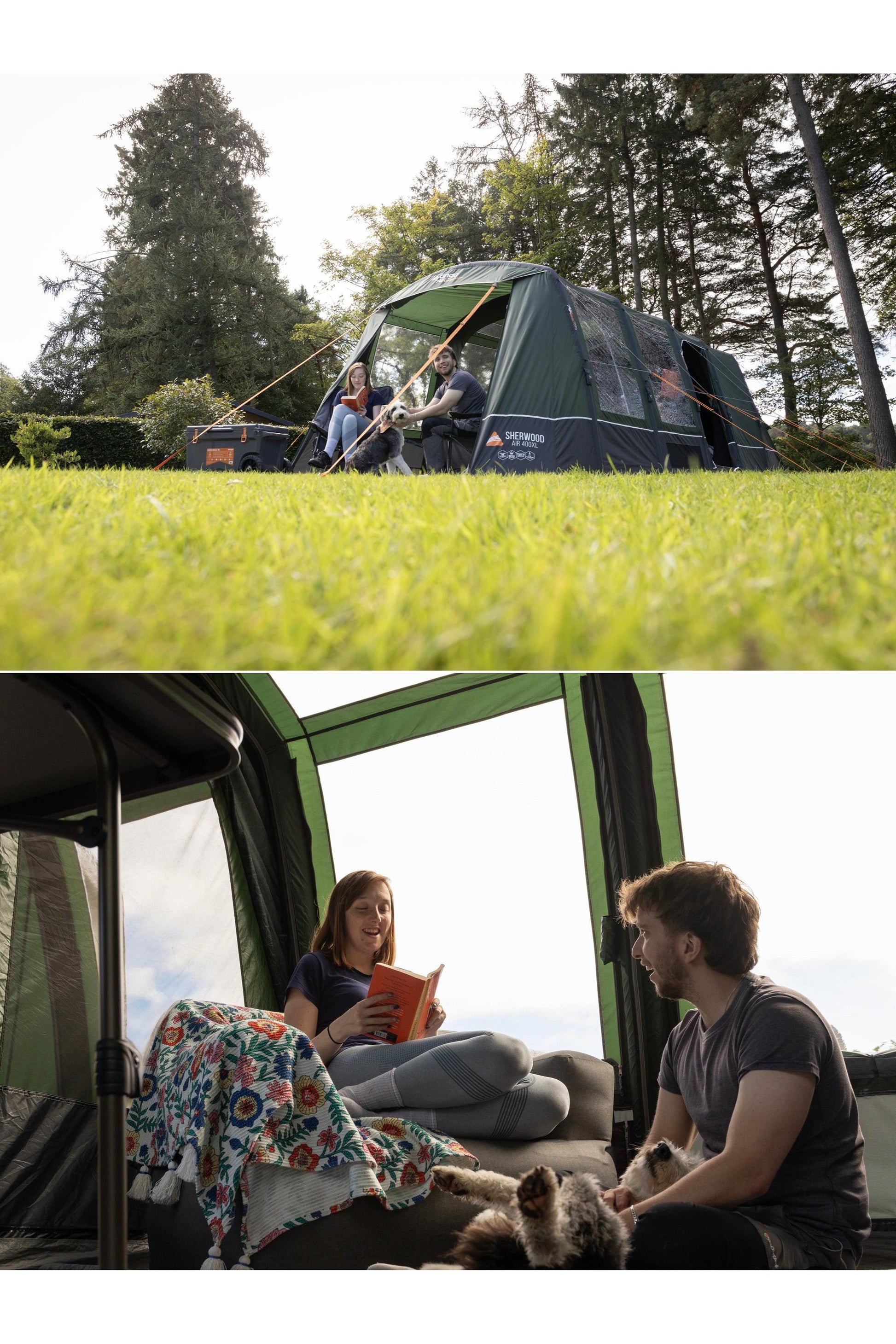 Vango MA7AD6 Sherwood Air 400XL Tent (4 Person)